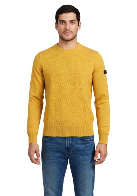 Maglia Girocollo Peuterey Uomo in Punto Goffrato PEUTEREY | PEU4490 99012142557